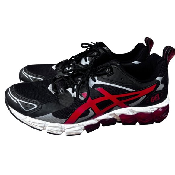 ASICS Men's GEL-QUANTUM 180 (Black/Classic Red) Men’s Size 10  Running Shoes - Picture 1 of 12